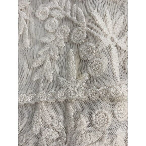 Express embroidered lace mini dress - Picture 6 of 8